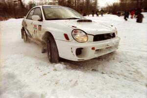 Jonathan Bottoms / Carolyn Bosley Subaru WRX on SS15 (Hungry 5 I)