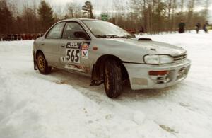 Russ Hodges / Mike Rossey Subaru WRX on SS15 (Hungry 5 I)