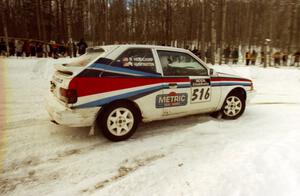 Chris Huntington / Ryan Heidcamp Mazda 323GTX on SS15 (Hungry 5 I)