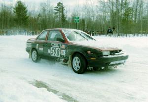 Pete Hascher / Scott Rhoades Nissan Sentra SE-R on SS15 (Hungry 5 I)