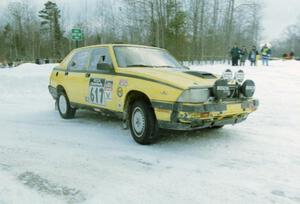 Eric Mozer	 / Jay Efting Alfa-Romeo Milano on SS15 (Hungry 5 I)