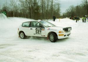 Matt Johnston / Steven Zoepf Honda Civic on SS15 (Hungry 5 I)