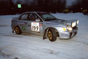 Travis Pastrana / Christian Edstrom Subaru WRX on SS17 (Hungry 5 II)