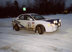 Jonathan Bottoms / Carolyn Bosley Subaru WRX on SS17 (Hungry 5 II)