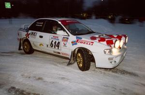 Piotr Wiktorczyk / Mark McAllister Subaru WRX on SS17 (Hungry 5 II)