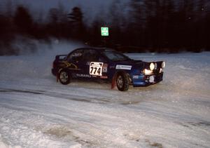 Otis Dimiters / Peter Monin Subaru Impreza on SS17 (Hungry 5 II)