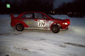 Leon Styles / John Dillon Mitsubishi Lancer Evo VII on SS17 (Hungry 5 II)