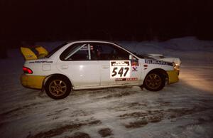 Daniel Dondzik / Lukasz Szela Subaru Impreza on SS17 (Hungry 5 II)