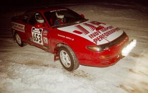 Charles Kothe / Andrew Alvarado Toyota Celica All-Trac on SS17 (Hungry 5 II)