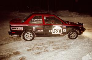 Pete Hascher / Scott Rhoades Nissan Sentra SE-R on SS17 (Hungry 5 II)