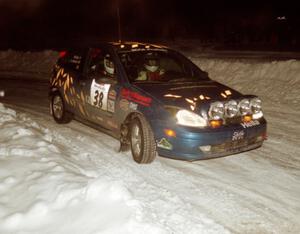 Lesley Suddard / Adrian Wintle Ford Focus ZX3 on SS17 (Hungry 5 II)