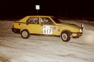 Eric Mozer	 / Jay Efting Alfa-Romeo Milano on SS17 (Hungry 5 II)