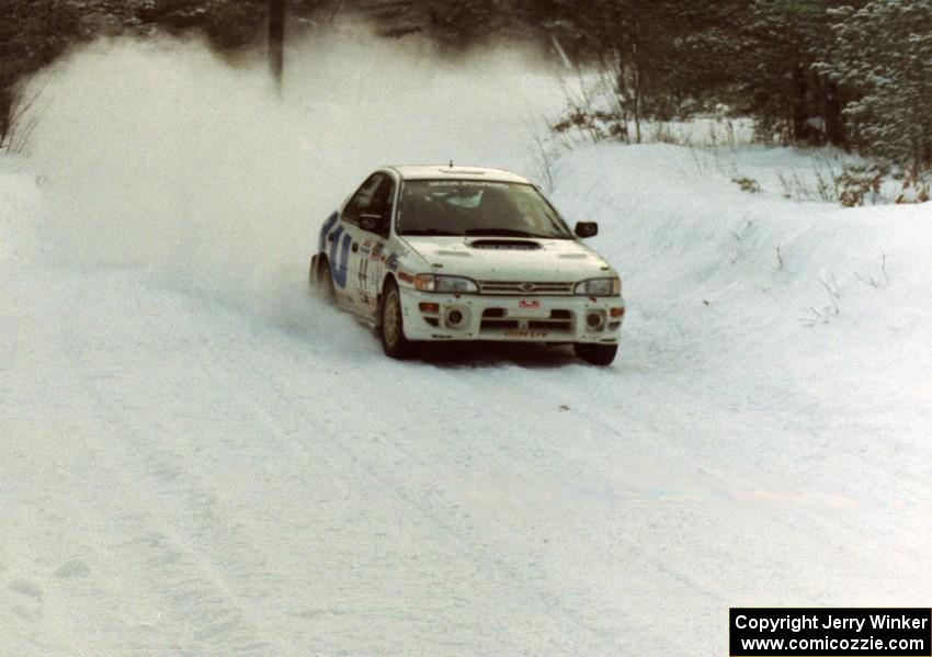 Henry Krolikowski / Cindy Krolikowski Subaru WRX on SS8 (Rouse)