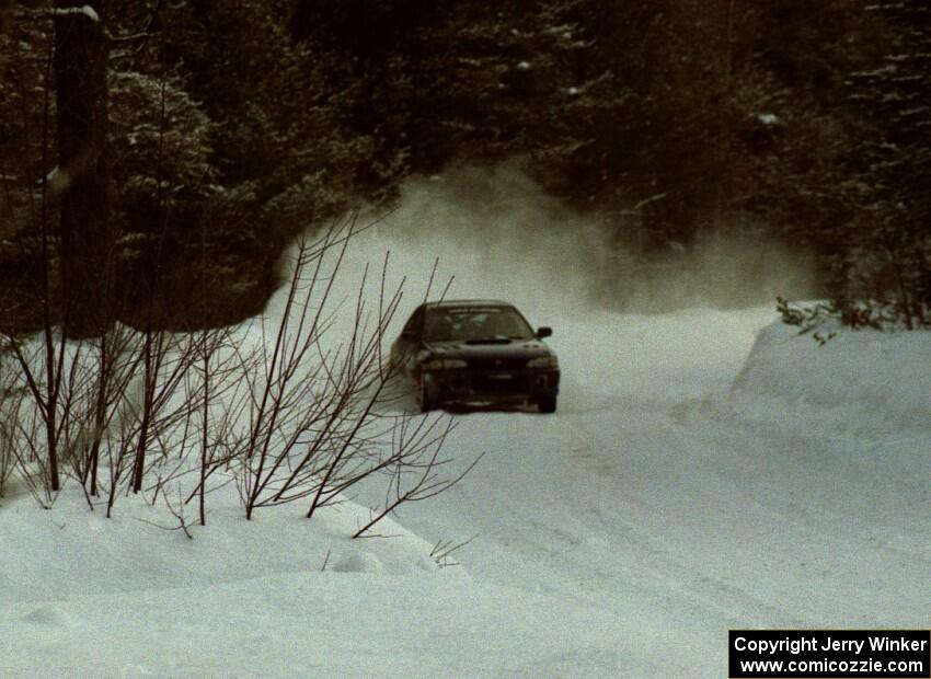 Otis Dimiters / Peter Monin Subaru Impreza on SS8 (Rouse)