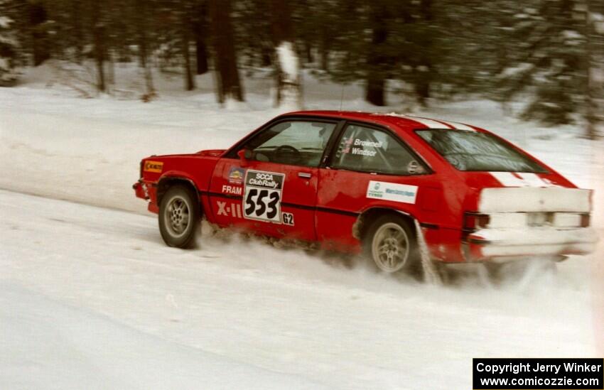 Jerry Brownell / Jim Windsor Chevy Citation on SS8 (Rouse)