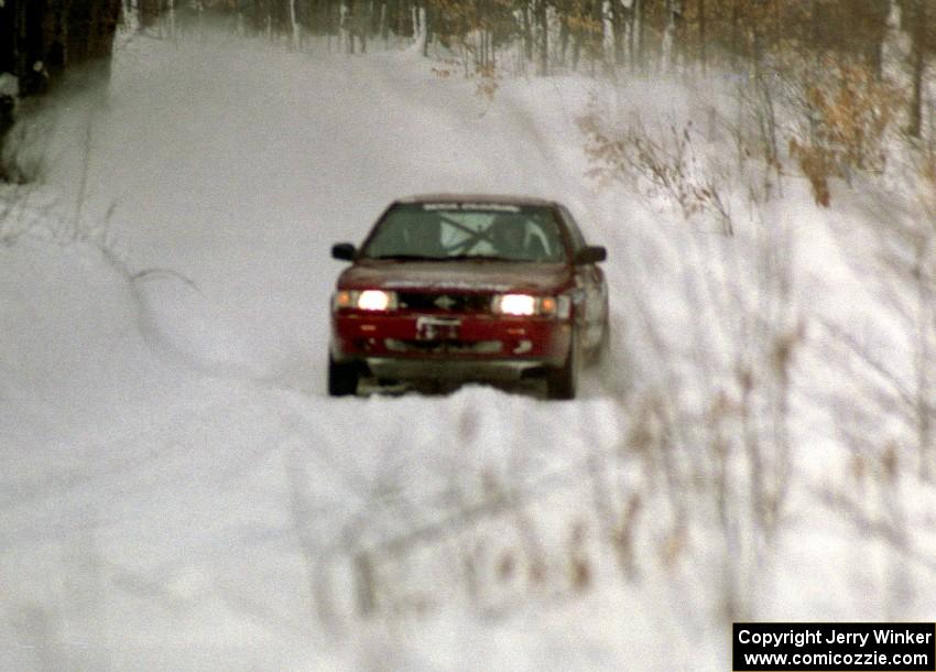 Jake Himes / Silas Himes Nissan Sentra SE-R on SS10 (Beechler)