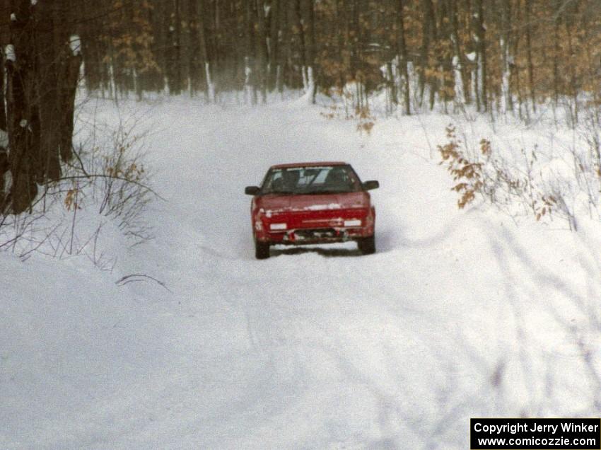 Phil Schmidt / Steve Irwin Toyota MR2 on SS10 (Beechler)