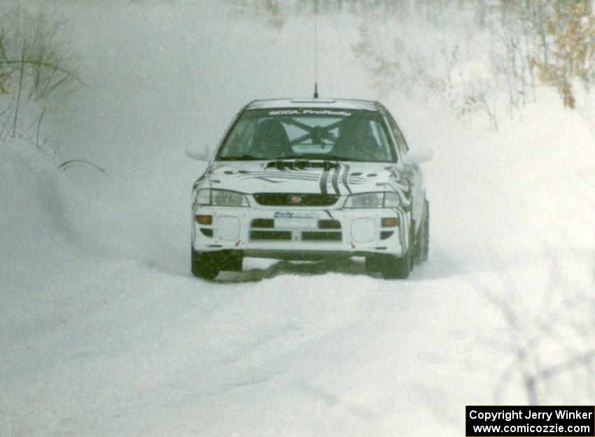 Matt Iorio / Philip Ho Subaru WRX on SS10 (Beechler)