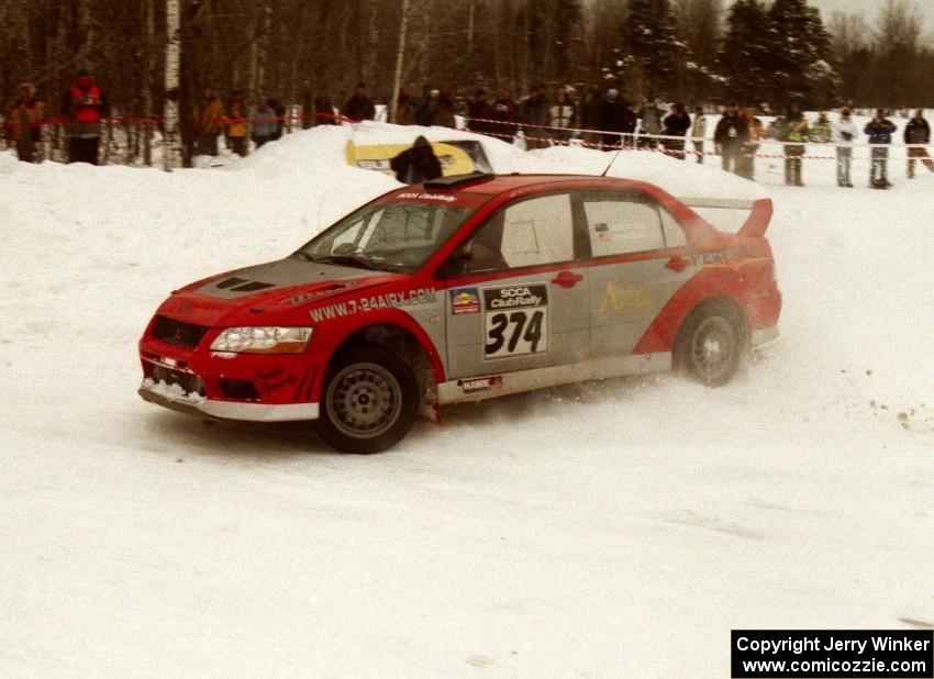 Leon Styles / John Dillon Mitsubishi Lancer Evo VII on SS12 (Meaford)