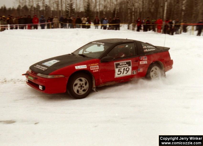 Scott Harvey, Jr. / Kent Gardam Eagle Talon on SS12 (Meaford)