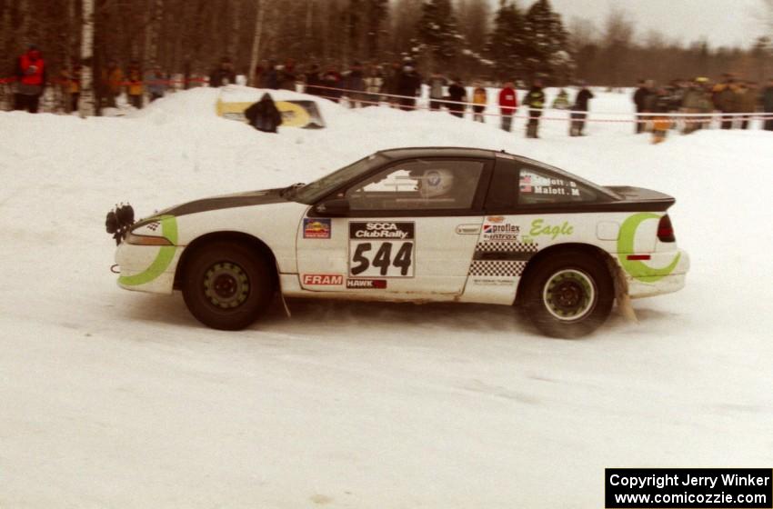 Dan Malott / Matt Malott Eagle Talon on SS12 (Meaford)