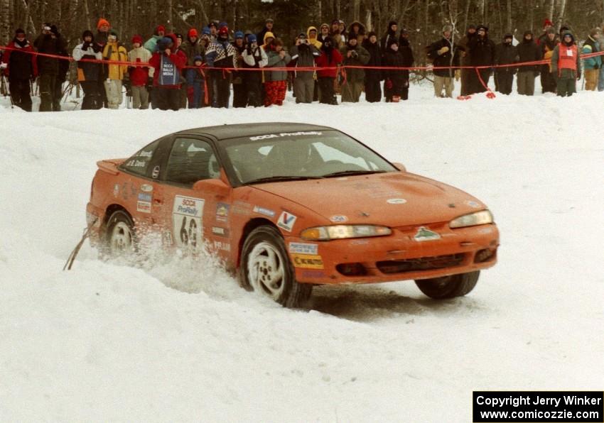 Bruce Davis / Jimmy Brandt Mitsubishi Eclipse on SS12 (Meaford)