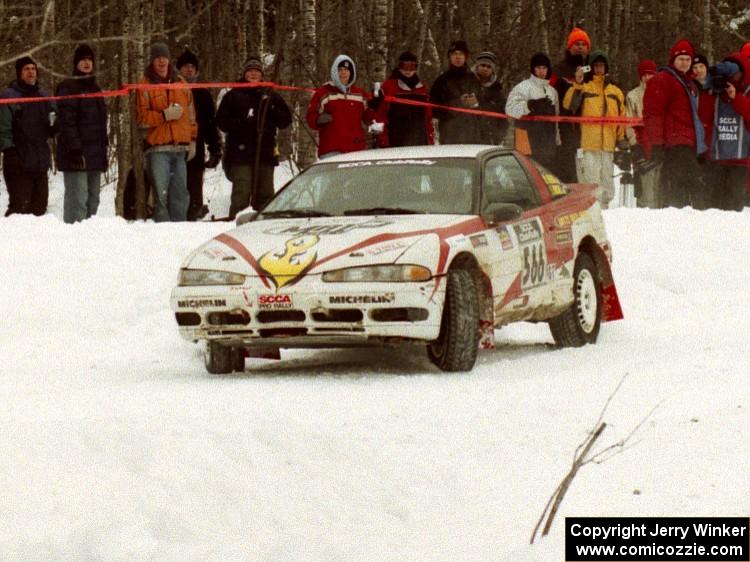 Matt Huuki	 / Janell Huuki Eagle Talon on SS12 (Meaford)