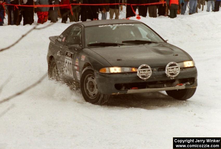 Tim Smigowski / Scott Carlborn Mitsubishi Eclipse on SS12 (Meaford)