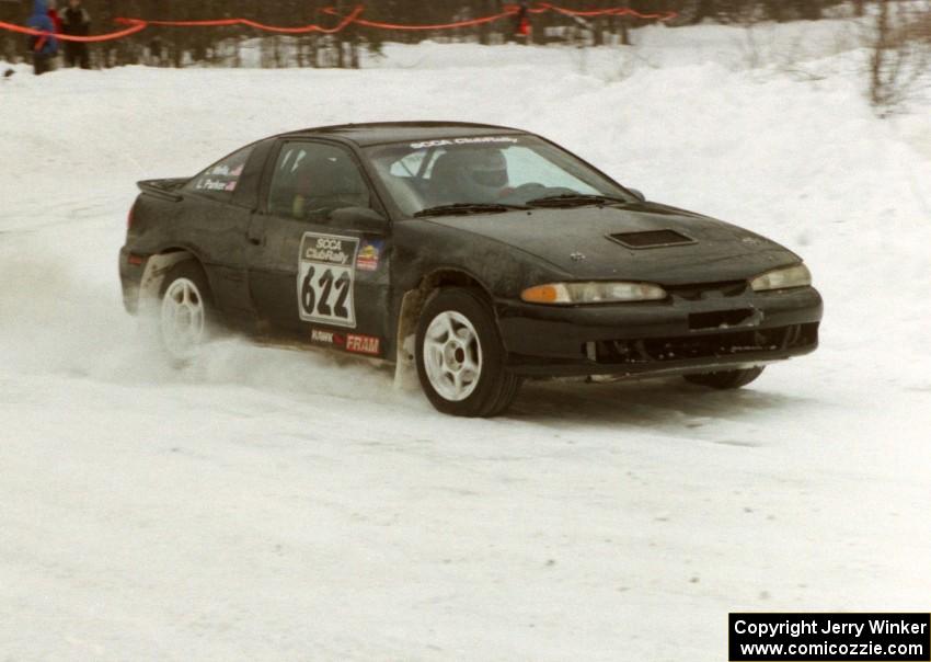 Larry Parker / Luke Wells Eagle Talon on SS12 (Meaford)