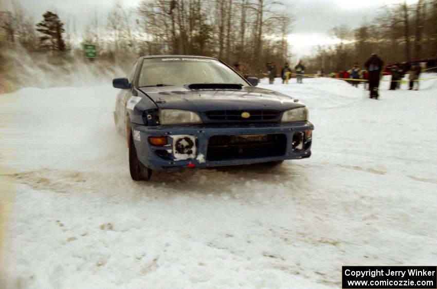 Otis Dimiters / Peter Monin Subaru Impreza on SS15 (Hungry 5 I)