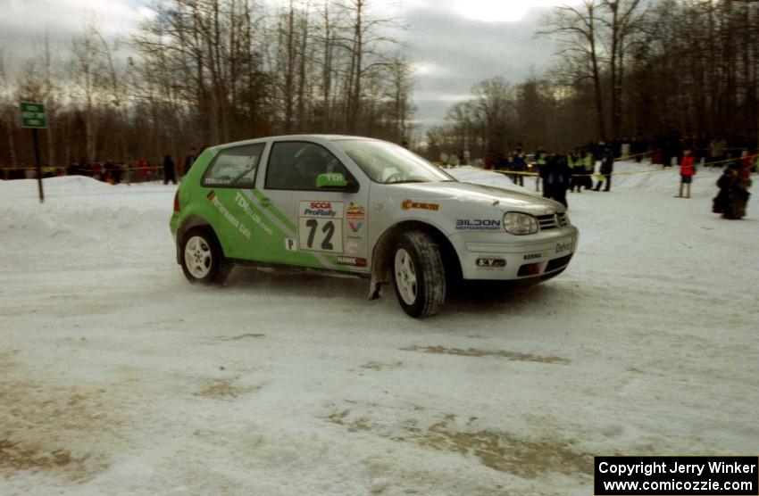 Jon Hamilton / Ken Sabo VW Golf TDI on SS15 (Hungry 5 I)