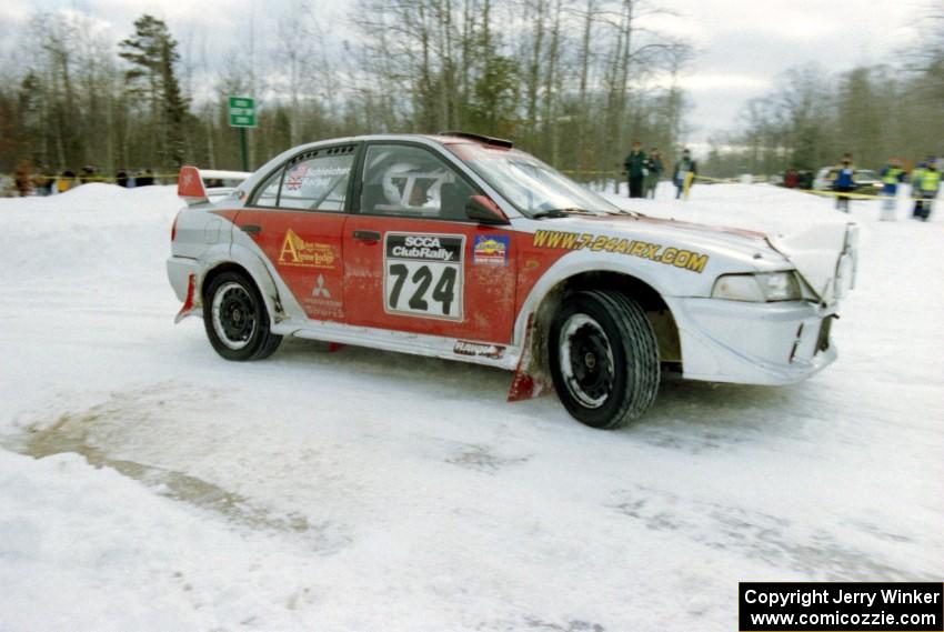 Nick Korpal / Eric Schleicher Mitsubishi Lancer Evo 6.5 on SS15 (Hungry 5 I)