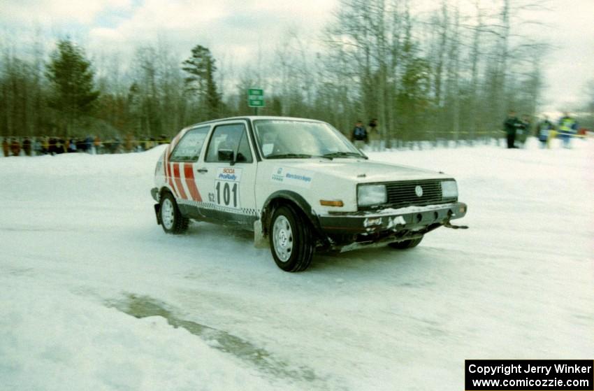 Mark Brown / Ole Holter VW GTI on SS15 (Hungry 5 I)