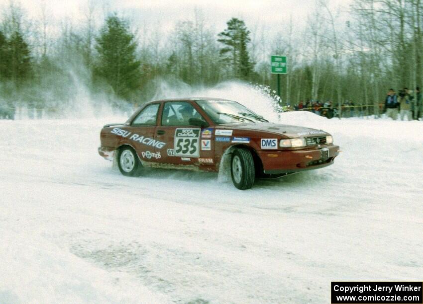 Jake Himes / Silas Himes Nissan Sentra SE-R on SS15 (Hungry 5 I)