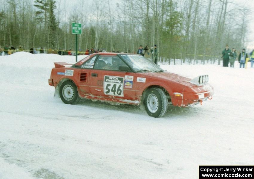 Phil Schmidt / Steve Irwin Toyota MR2 on SS15 (Hungry 5 I)