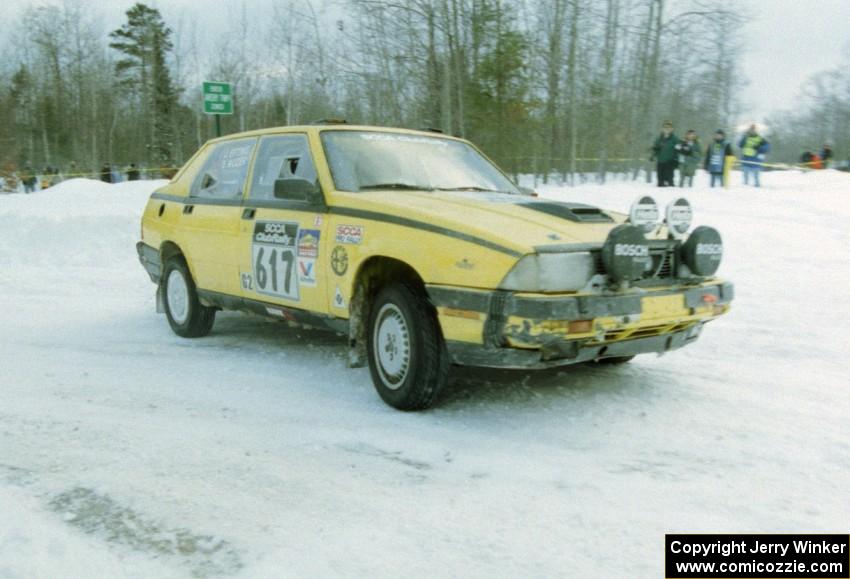 Eric Mozer	 / Jay Efting Alfa-Romeo Milano on SS15 (Hungry 5 I)