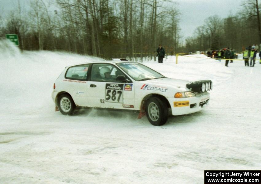 Matt Johnston / Steven Zoepf Honda Civic on SS15 (Hungry 5 I)