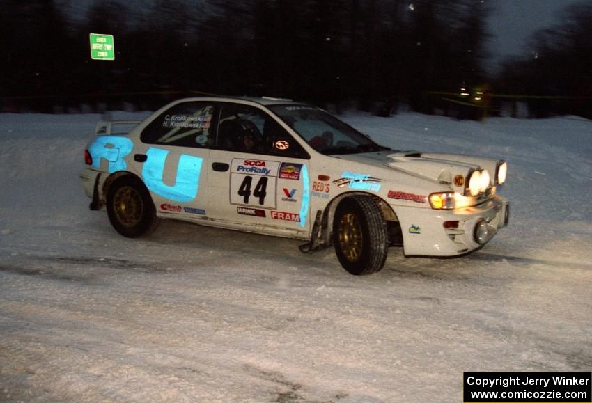 Henry Krolikowski / Cindy Krolikowski Subaru WRX on SS17 (Hungry 5 II)