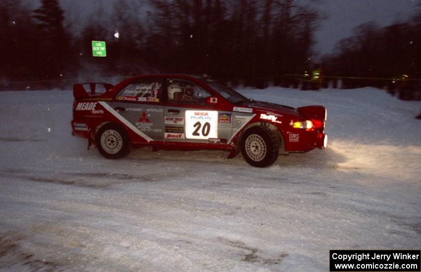 Andrew Comrie-Picard / Marc Goldfarb Mitsubishi Lancer Evo IV on SS17 (Hungry 5 II)