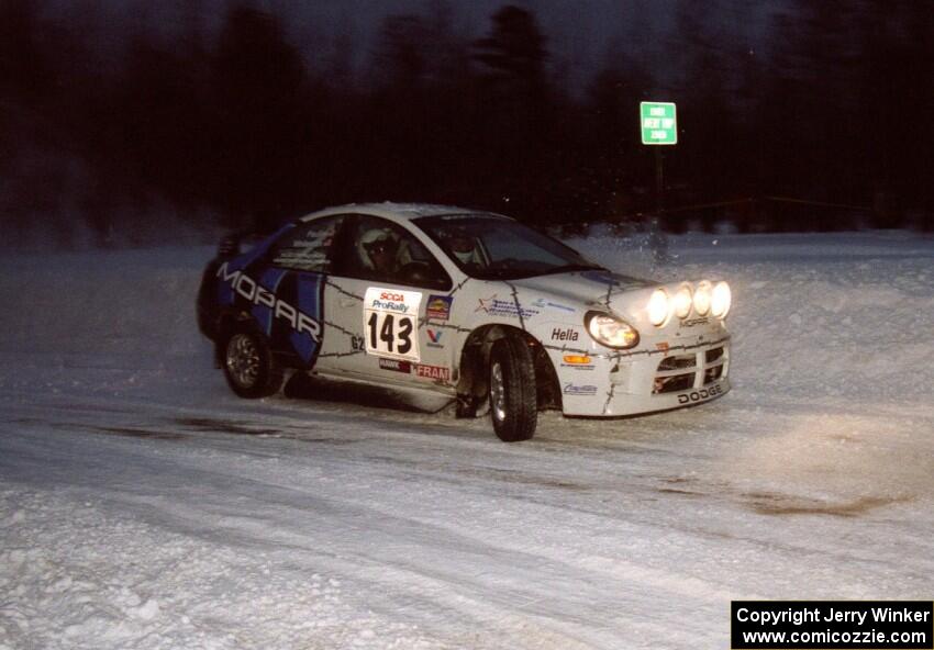 Chris Whiteman / Mike Paulin Dodge Neon SXT on SS17 (Hungry 5 II)