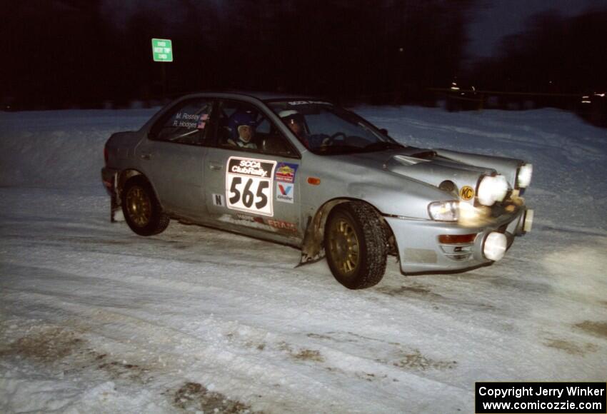 Russ Hodges / Mike Rossey Subaru WRX on SS17 (Hungry 5 II)