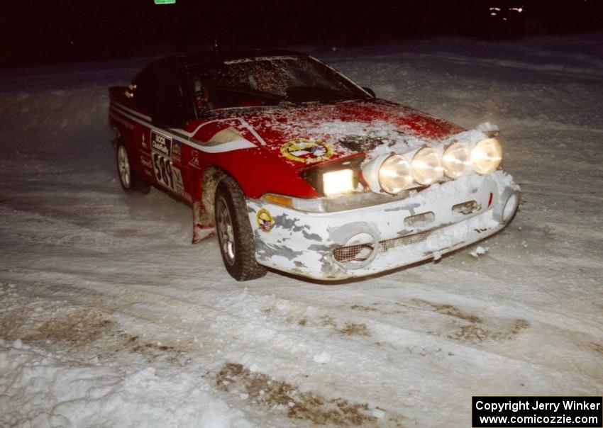 Mike Cienkosz / Yurek Cienkosz Mitsubishi Eclipse on SS17 (Hungry 5 II)