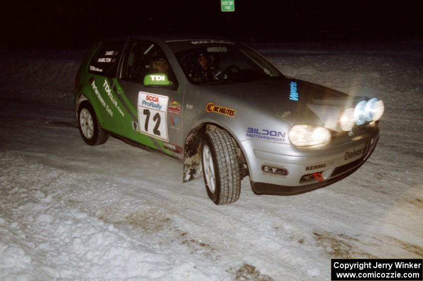 Jon Hamilton / Ken Sabo VW Golf TDI on SS17 (Hungry 5 II)