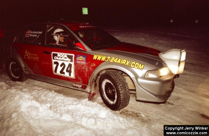 Nick Korpal / Eric Schleicher Mitsubishi Lancer Evo 6.5 on SS17 (Hungry 5 II)