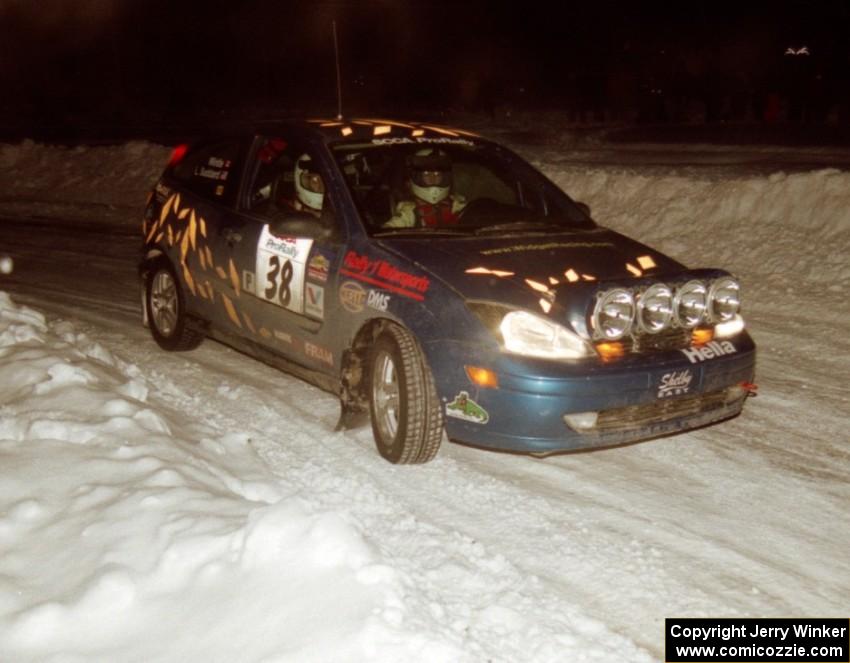 Lesley Suddard / Adrian Wintle Ford Focus ZX3 on SS17 (Hungry 5 II)