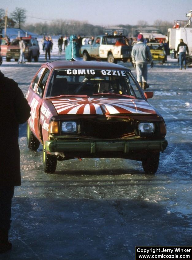 Jerry Winker / Mike Winker Mazda GLC was a DNF