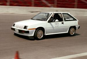 Doug Miller's Mitsubishi Mirage Turbo at Raceway Park