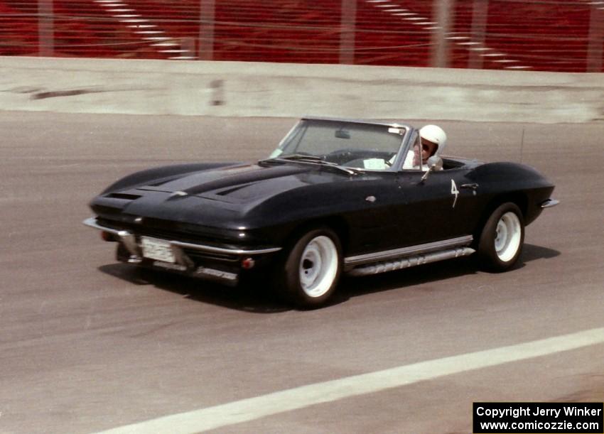 Don Gettinger's Chevy Corvette at Raceway Park