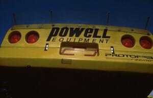 Back of Richard Andison's GT-1 Chevy Corvette