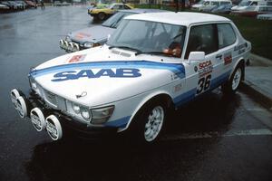 Sandy Liversidge / Boyd Smith in their Gr.A SAAB 99.